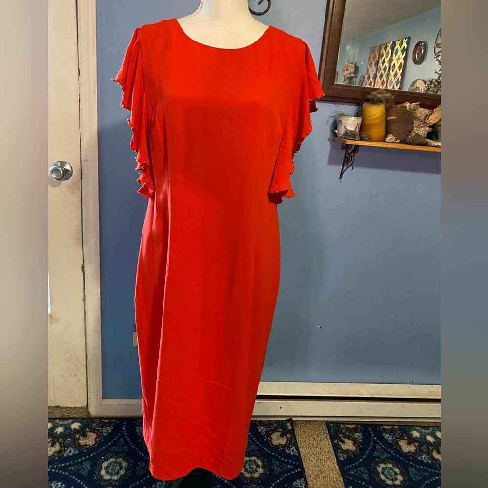 Tahari, Beautiful, Red Dress